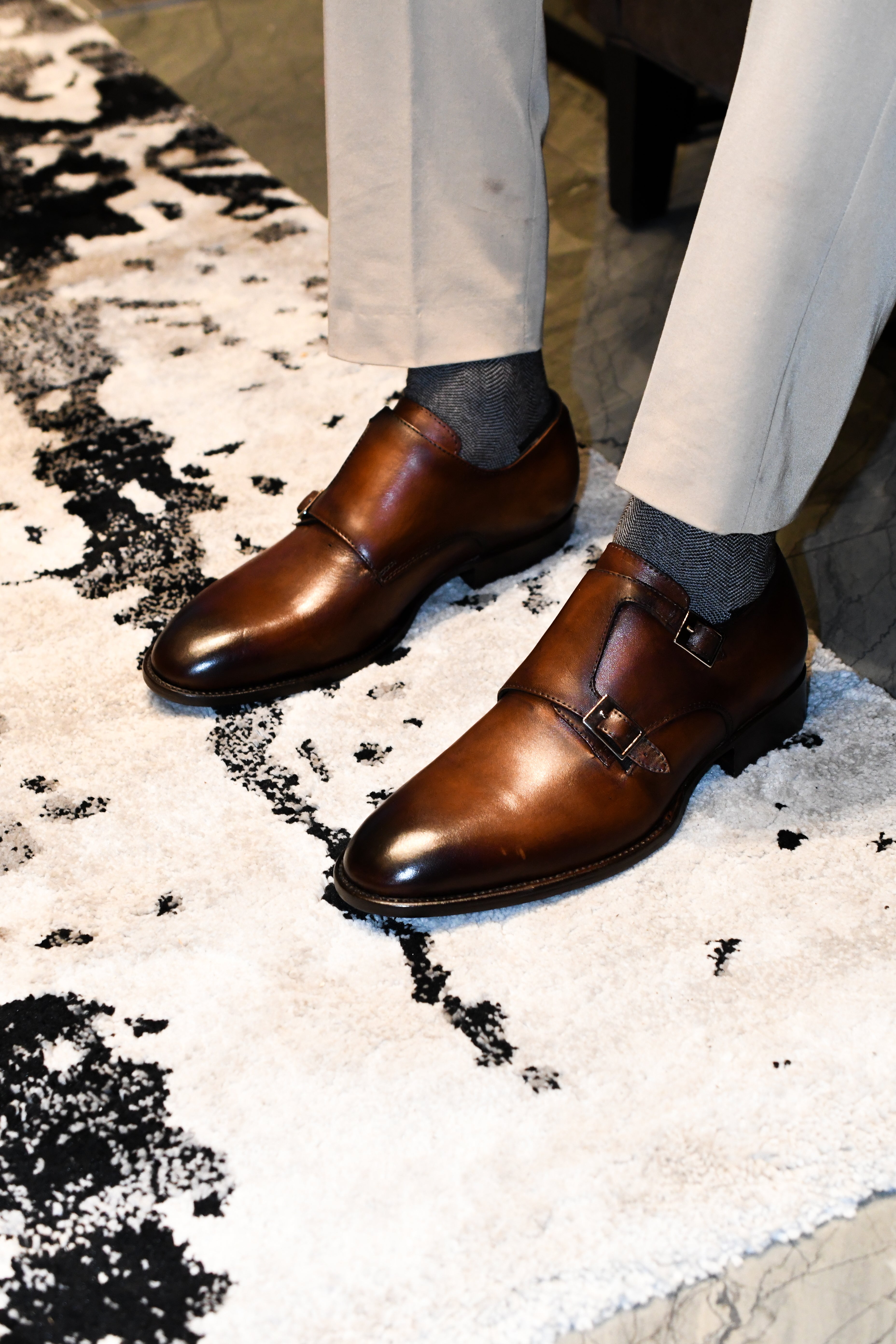 Zapato doble hebilla Ginebra