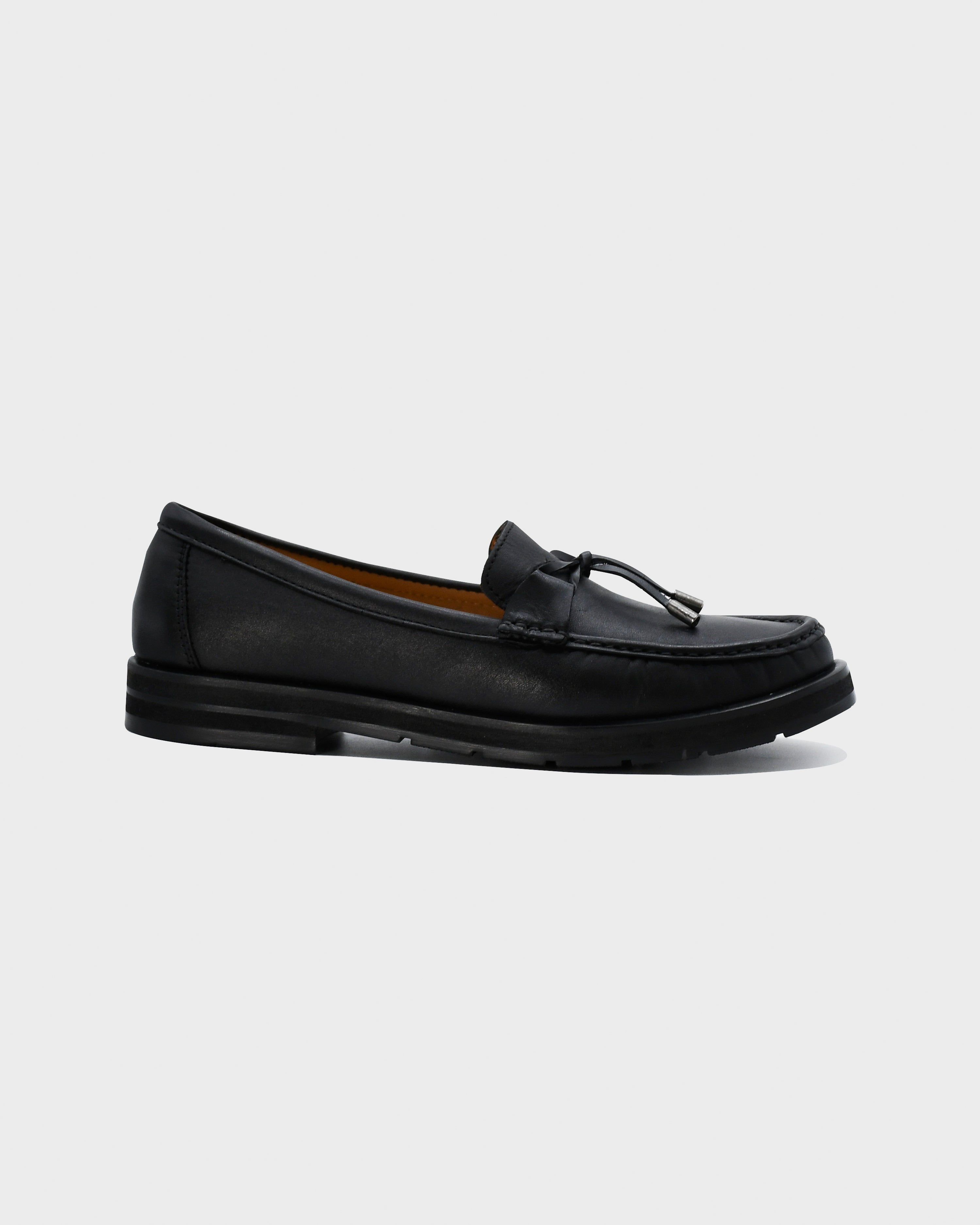 Mocasín Dama en piel Suela alta- Gina