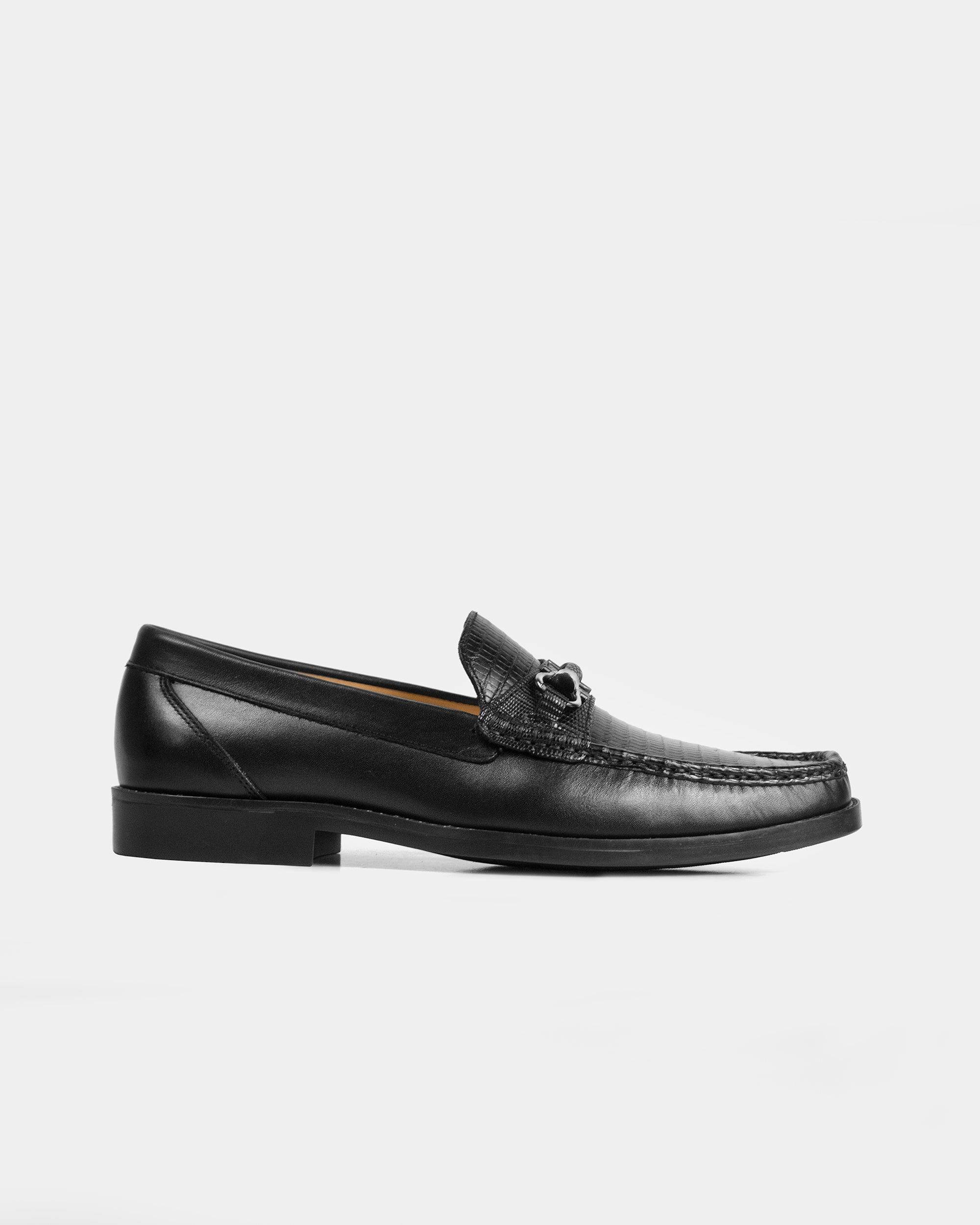 Mocasín de caballero en piel lizard - Drake