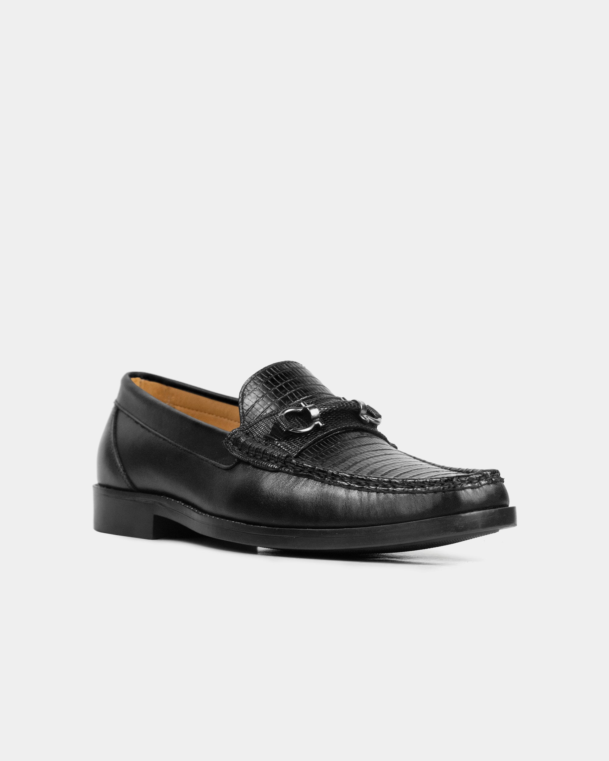 Mocasín de caballero en piel lizard - Drake
