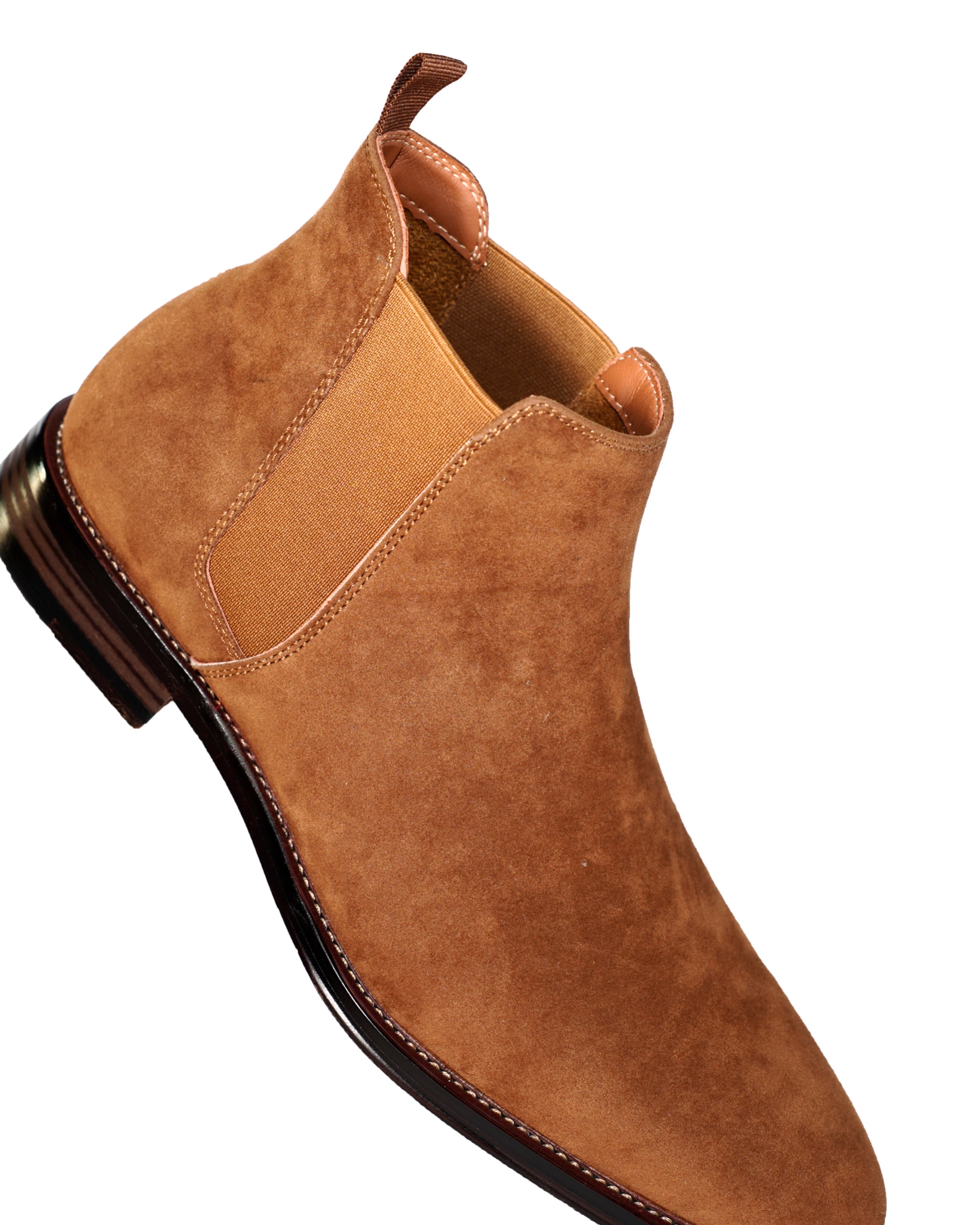 Chelseas Boots Moes / Camel miel