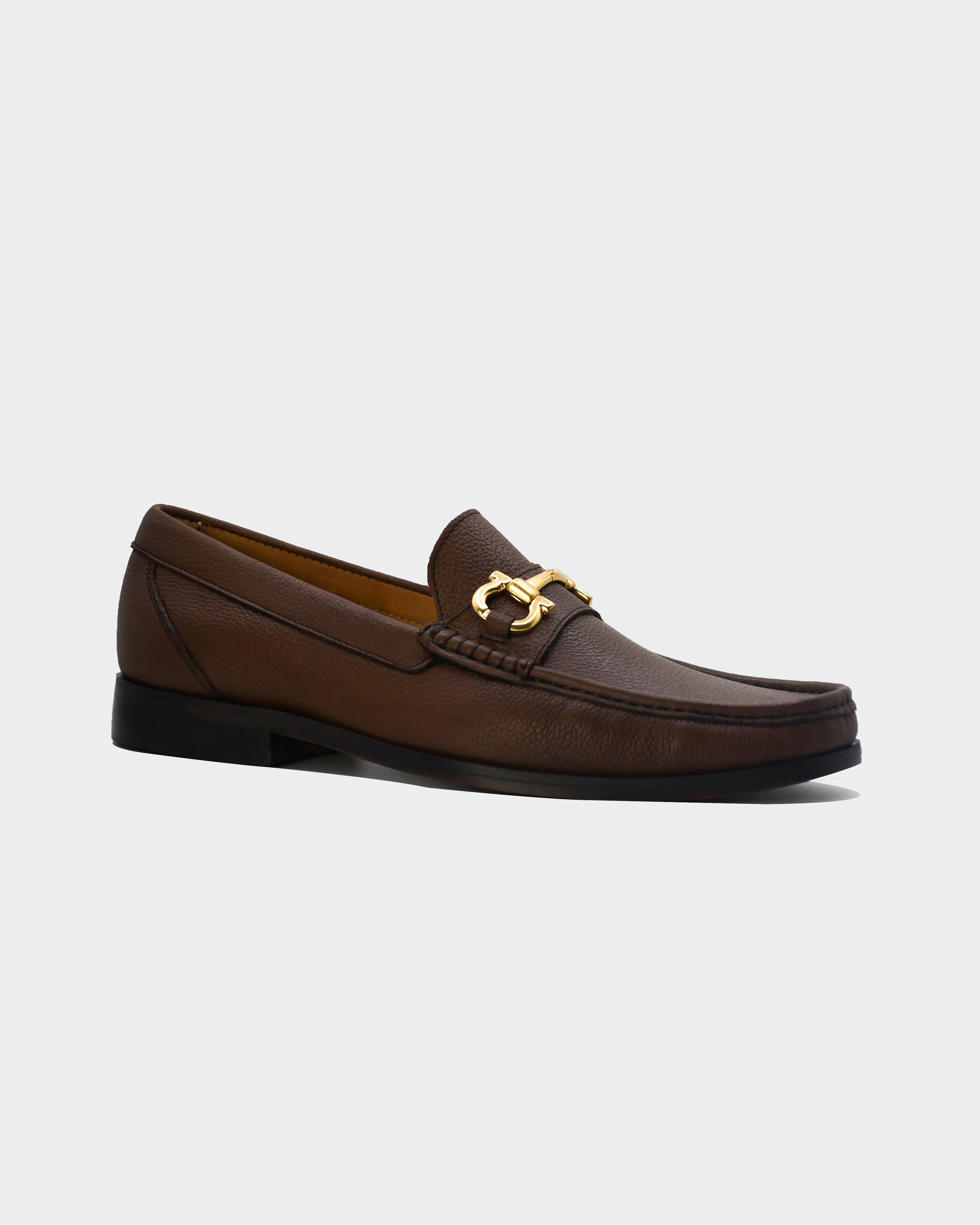 Mocasín de caballero en piel Flotter  con Hebilla -HERVAS