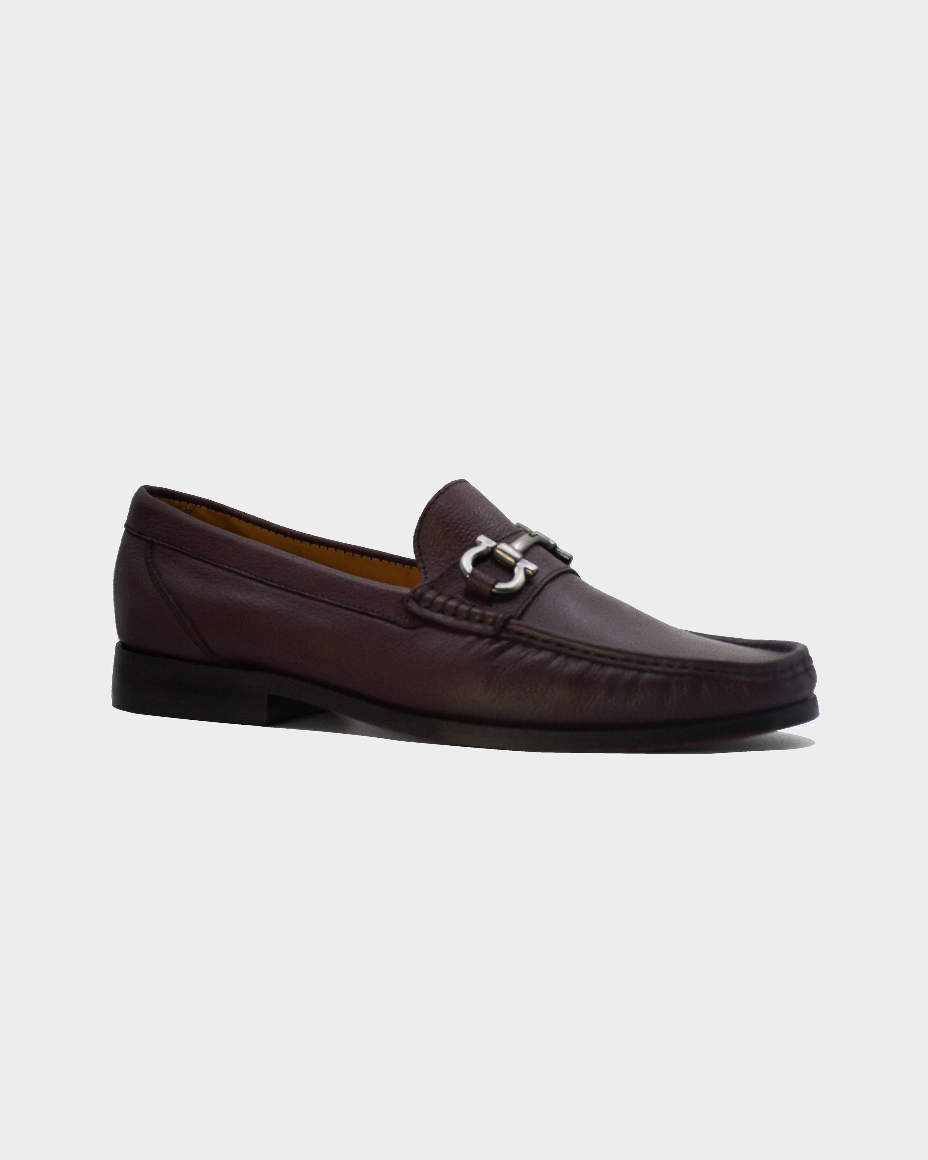 Mocasín de caballero en piel Flotter  con Hebilla -HERVAS