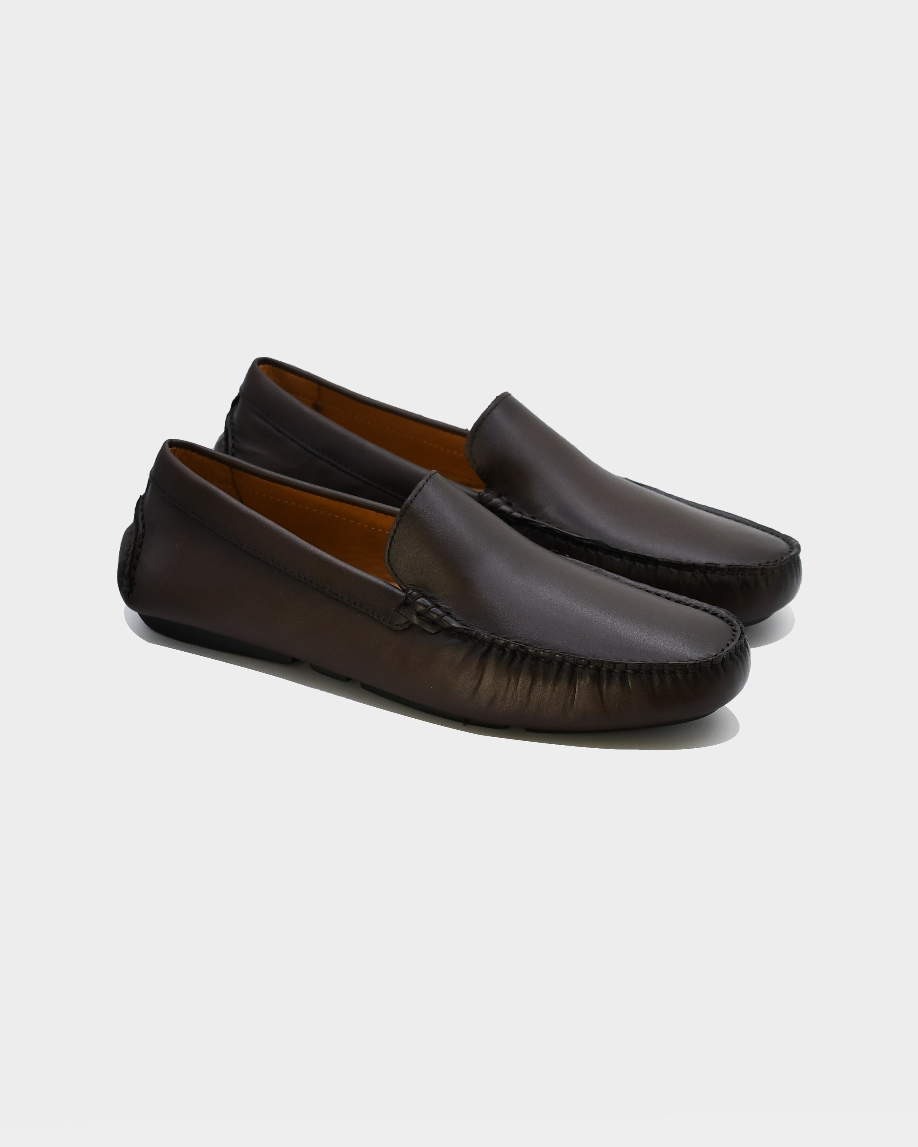Mocasín drive de caballero en piel - BOMBAY