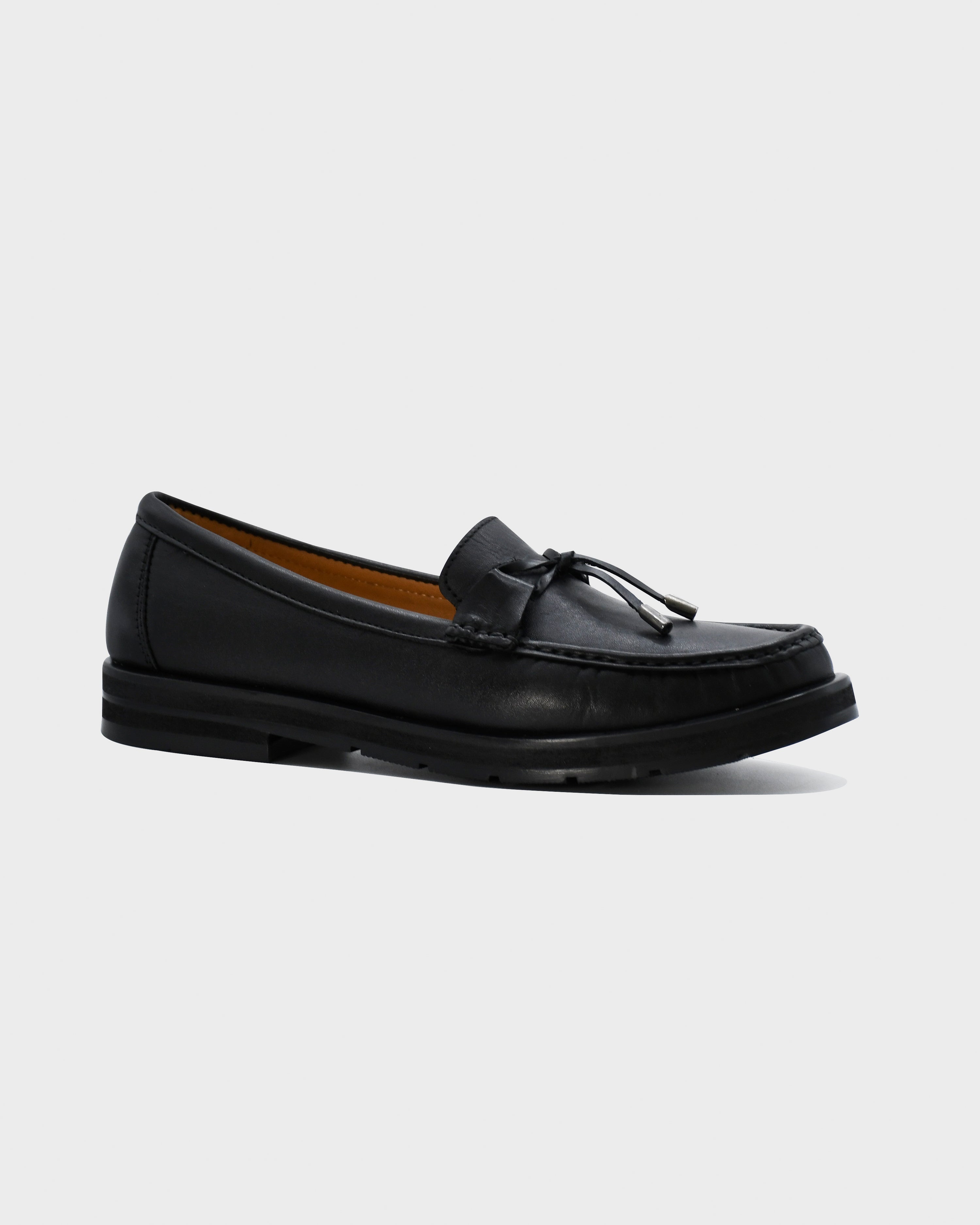 Mocasín Dama en piel Suela alta- Gina