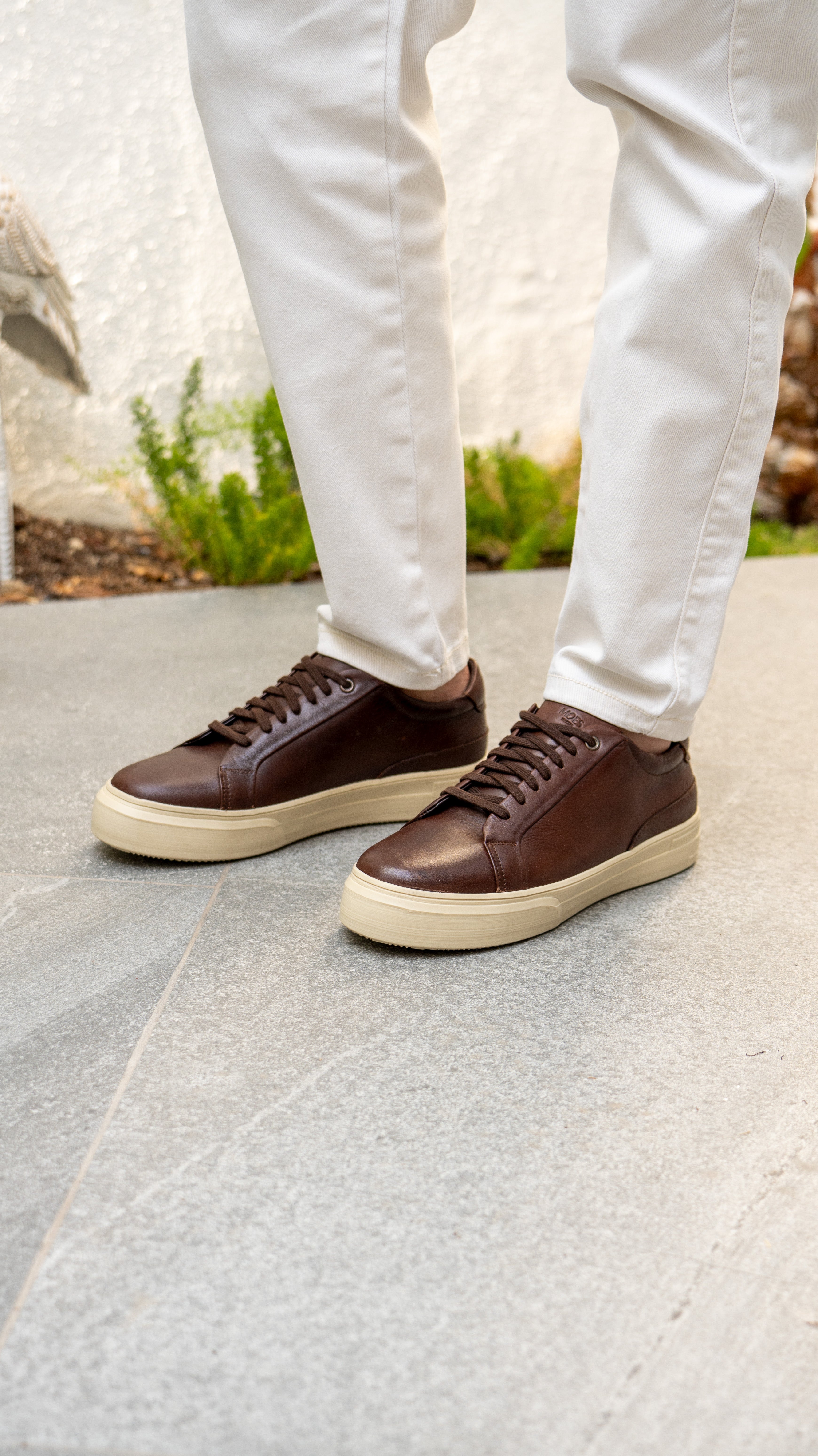 Sneakers Enzo - Piel chocolate