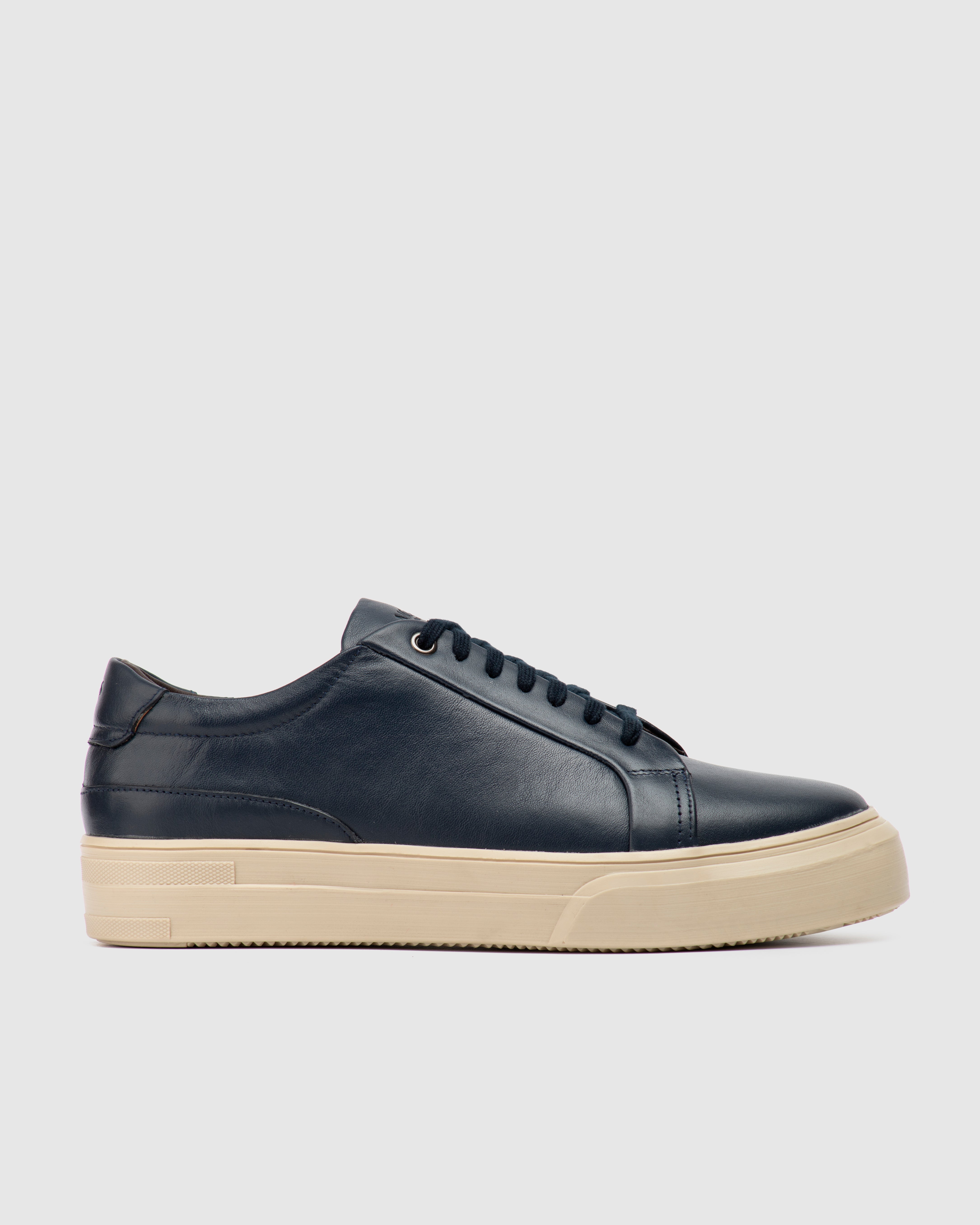 Sneakers Enzo - Piel Marino