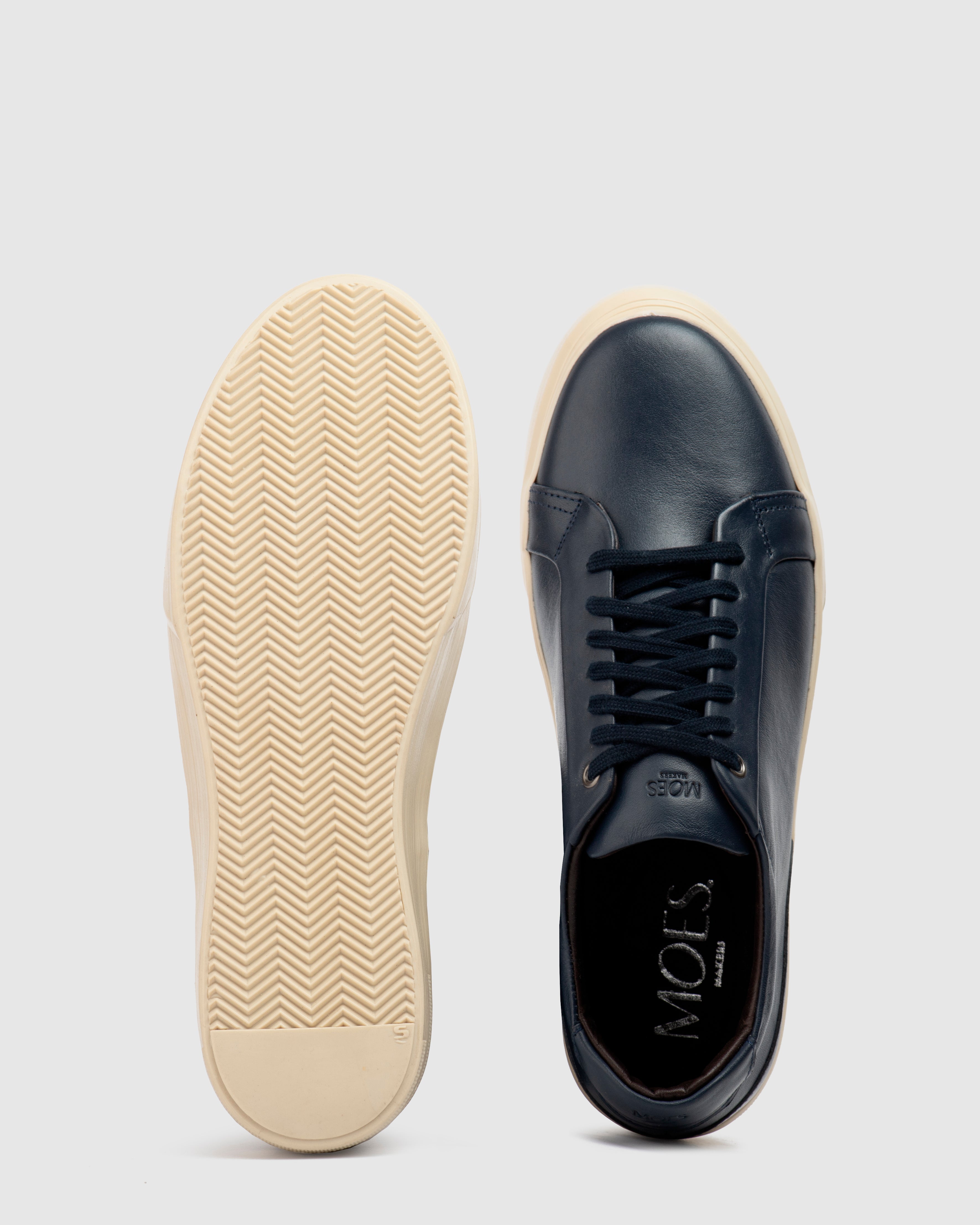 Sneakers Enzo - Piel Marino