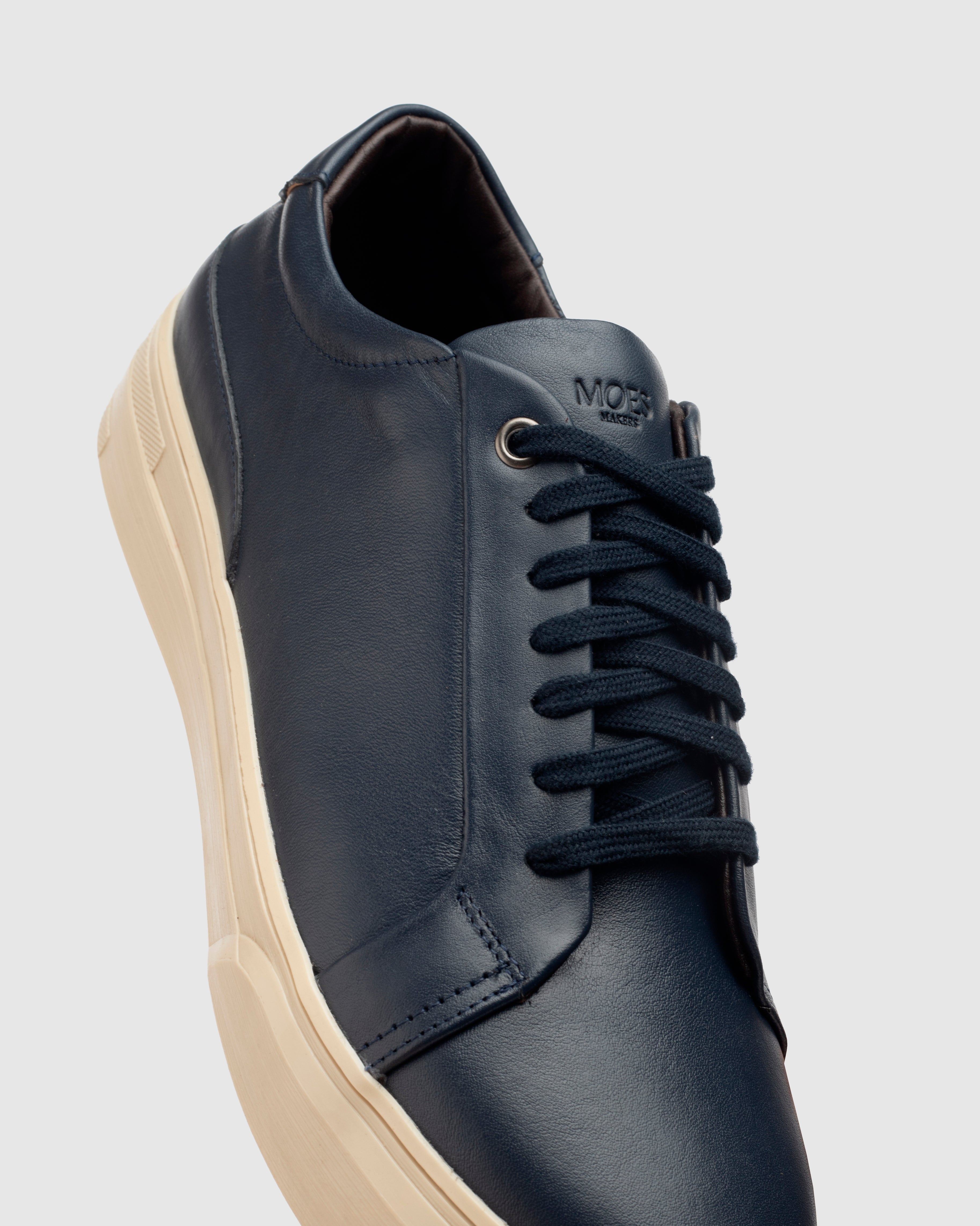 Sneakers Enzo - Piel Marino
