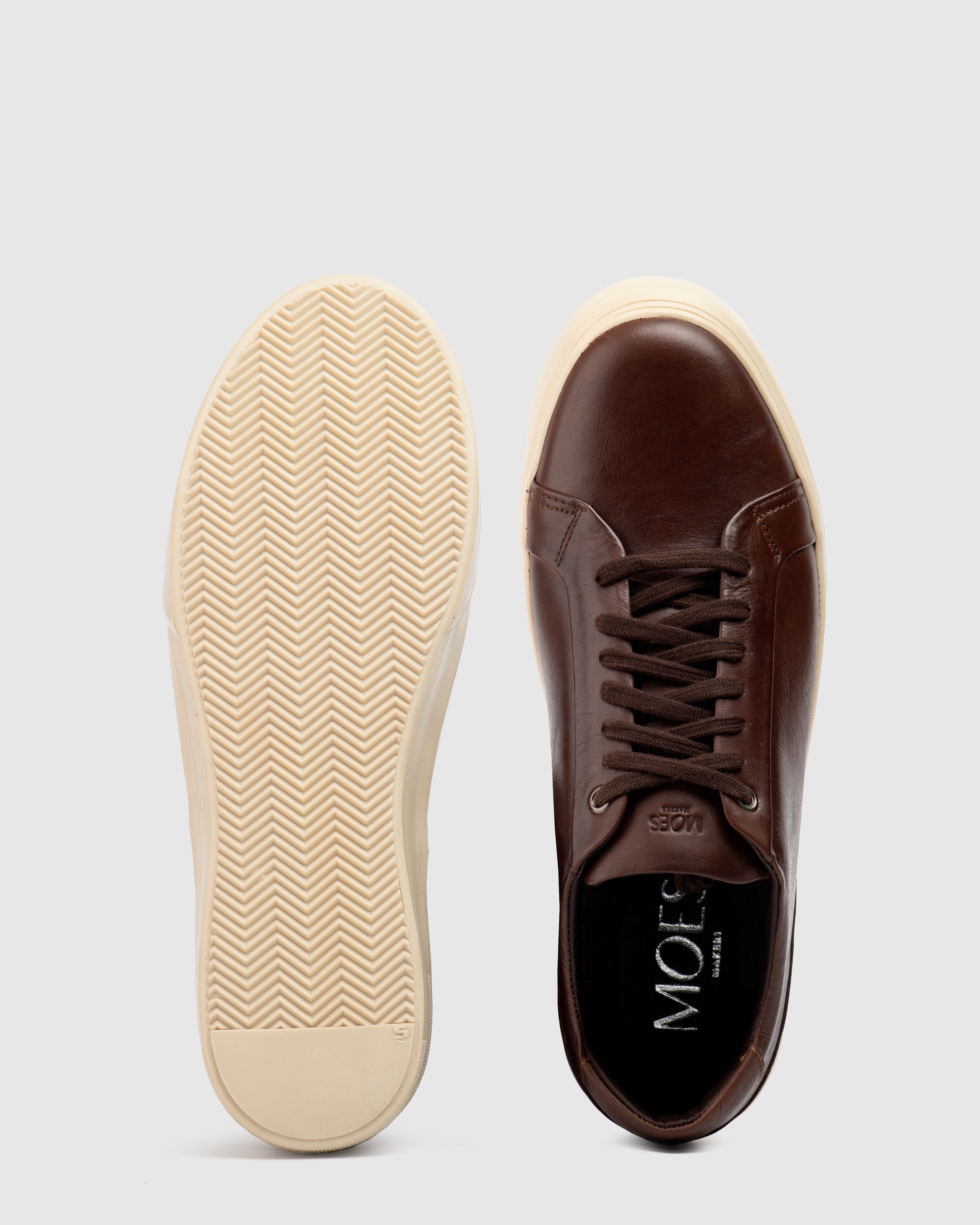 Sneakers Enzo - Piel chocolate