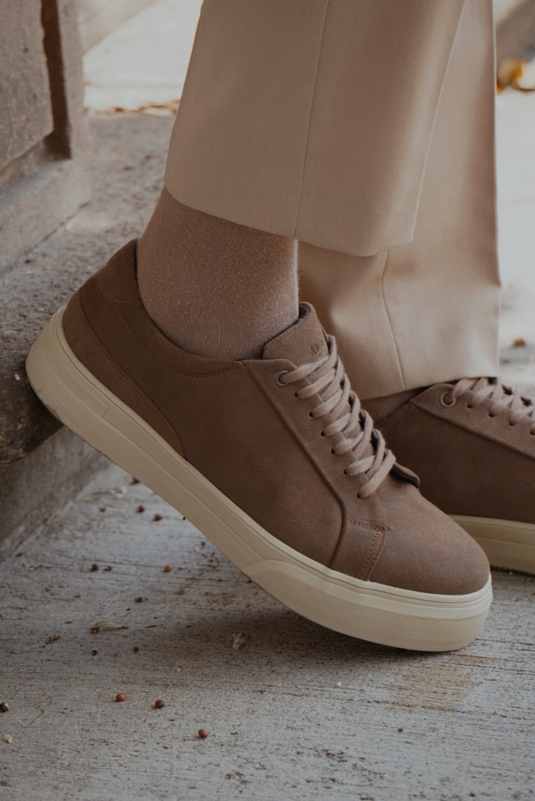 Sneakers Enzo - Gamuza Arena