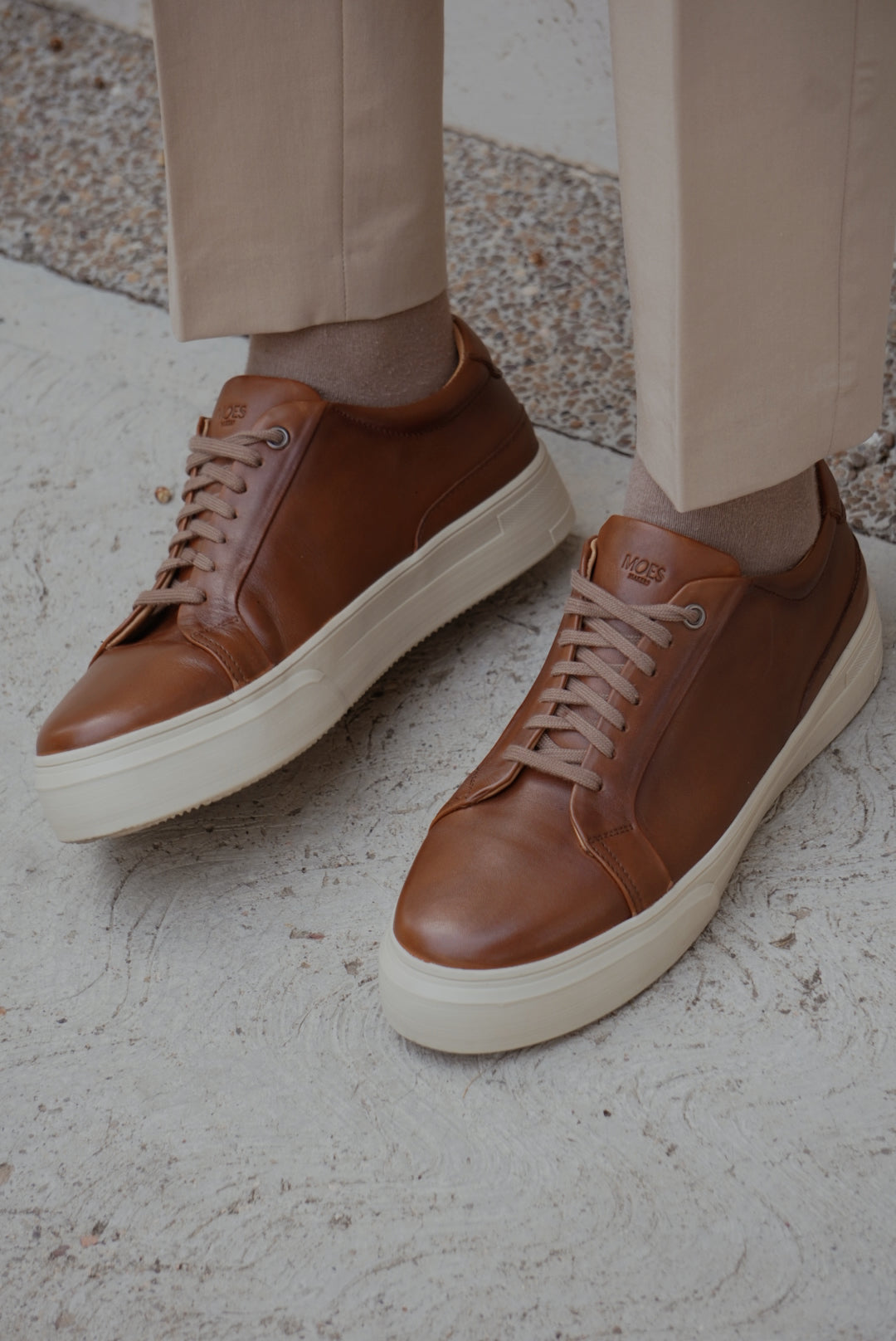 Sneakers Enzo - Piel Miel