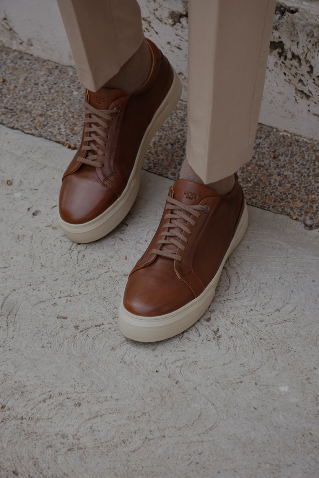 Sneakers Enzo - Piel Miel